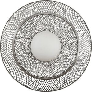 Ocelové nástěnné svítidlo ve stříbrné barvě ø 45 cm Faraday Up – UMAGE obraz