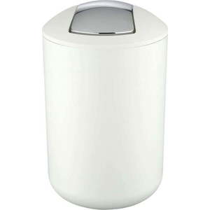 Bílý odpadkový koš Wenko Brasil, 6, 5 l obraz