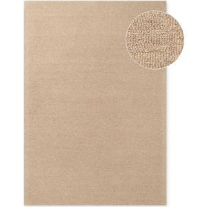 Ručně tkaný vlněný koberec v přírodní barvě 160x230 cm Puristic Knots – Elle Decoration obraz