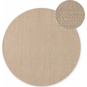 Béžový ručně tkaný vlněný kulatý koberec ø 200 cm Richmond Diana – Ted Baker obraz