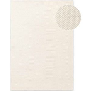 Krémový ručně tkaný vlněný koberec 160x230 cm Lyon Beans – Elle Decoration obraz