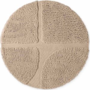 Béžový ručně tkaný kulatý koberec ø 160 cm Lambeth Jasper – Ted Baker obraz