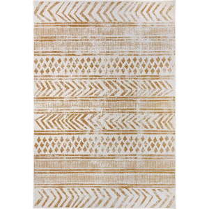 Okrově žluto-bílý venkovní koberec 80x150 cm Biri – NORTHRUGS obraz