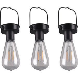 LED závěsné solární venkovní svítidlo ø 7 cm Campus – Reality obraz