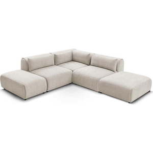 Béžová rohová pohovka (variabilní) Jeanne – Bobochic Paris obraz