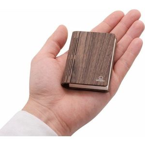 Přenosná světelná dekorace na USB v tmavě přírodní barvě BookLight – Gingko obraz