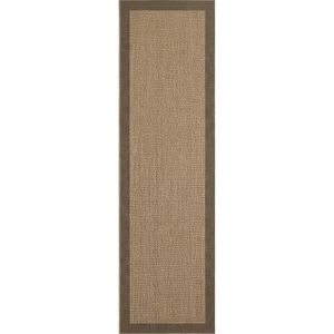 Hnědý vnitřní a venkovní běhoun 80x250 cm Timber 1402 – Ayyildiz Carpets obraz