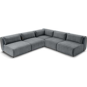 Šedá rohová pohovka (variabilní) Jeanne – Bobochic Paris obraz