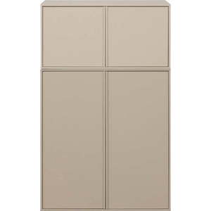 Krémová modulární skříň z borovicového dřeva 100x150 cm Daily – vtwonen obraz