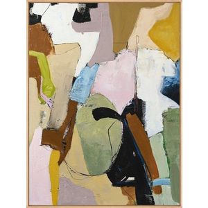 Tištěný/s ručně malovanými prvky obraz s rámem/na plátně 93x117 cm Out Of Ordinary – Malerifabrikken obraz