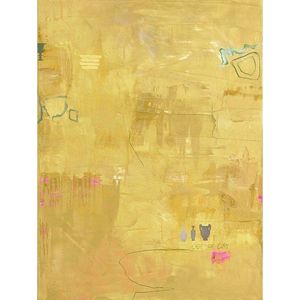 Ručně malovaný obraz na plátně 88x118 cm Yellow Petite – Malerifabrikken obraz