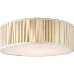 Béžové kovové stropní svítidlo s textilním stínidlem ø 57 cm Lux – Markslöjd obraz