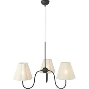 Béžové kovové závěsné svítidlo s textilním stínidlem Veya – Markslöjd obraz