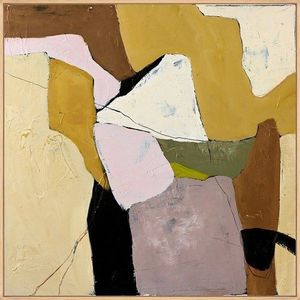 Ručně malovaný obraz s rámem/na plátně 101x101 cm Featured – Malerifabrikken obraz