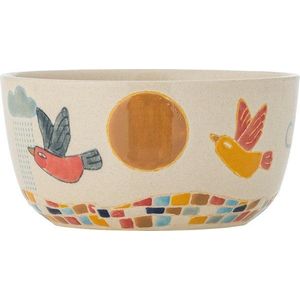 Krémová dětská miska z kameniny ø 12 cm Colorine – Bloomingville Mini obraz