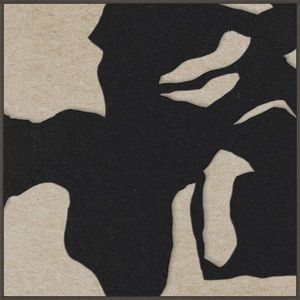 3D obraz s rámem/akustický 102x102 cm Silent Shadow 1 – Malerifabrikken obraz