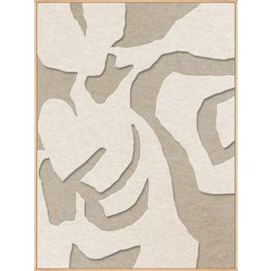 3D obraz s rámem/akustický 90x120 cm Soft Embrace 1 – Malerifabrikken obraz