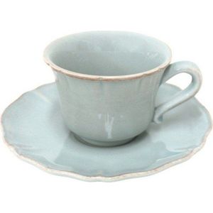 Modro-tyrkysový šálek z kameniny 220 ml Alentejo – Costa Nova obraz