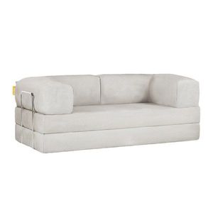 Béžová rozkládací pohovka z textilie bouclé 180 cm Bloom – TemaHome obraz