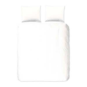 Bílé bavlněné povlečení na dvoulůžko Good Morning Universal, 200 x 220 cm obraz