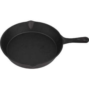 Grilovací litinová pánev ø 25 cm LITINA – Orion obraz