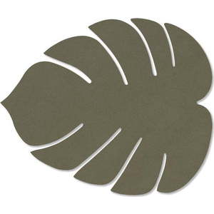 Prostírání z eko kůže 22x26 cm Monstera Leaf Nupo – LIND DNA obraz