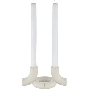 Polyresinové svícny v sadě 2 ks Doodle – Blomus obraz