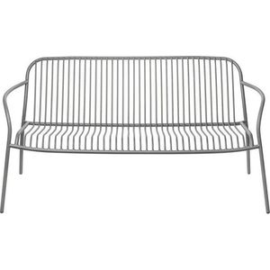 Šedá kovová zahradní lavice Yua Wire – Blomus obraz