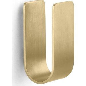 Nástěnný háček nerezový ve zlaté barvě Ume – Zone obraz