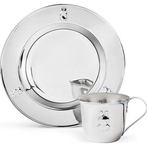 Nerezová dětská jídelní sada 2 ks Miffy – Zilverstad obraz