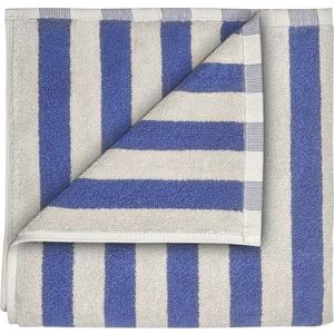 Modré/krémové froté ručníky v sadě 2 ks z bio bavlny 30x50 cm Arto – Blomus obraz