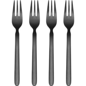 Černé nerezové dezertní vidličky pro 4 osoby Stella – Blomus obraz