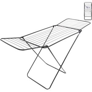 Černý/antracitový sušák na prádlo 15 m – Orion obraz