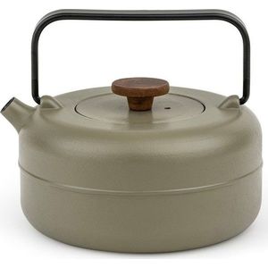 Khaki konvice na čaj z litiny se sítkem 750 ml Henan – Bredemeijer obraz