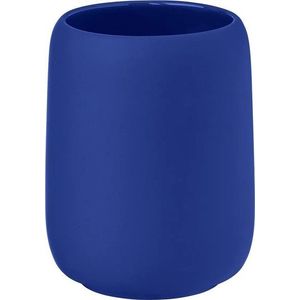 Modrý keramický kelímek na zubní kartáčky Sono – Blomus obraz