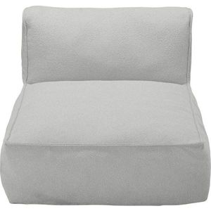 Světle šedý modul zahradní pohovky z textilie bouclé (středový díl) Grow – Blomus obraz