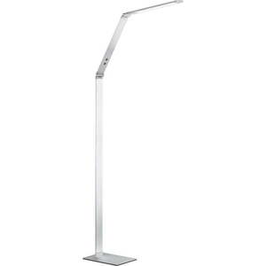 LED stmívatelná stojací lampa ve stříbrné barvě (výška 133 cm) Geri – Fischer & Honsel obraz