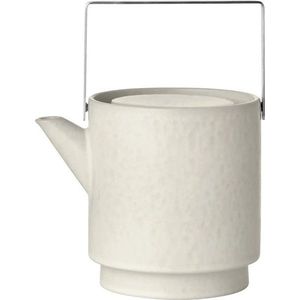 Krémová kameninová konvice na čaj se sítkem 1 l Makoto – Blomus obraz