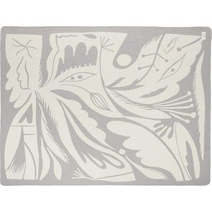 Světle šedá deka 165x200 cm Lino – noo.ma obraz