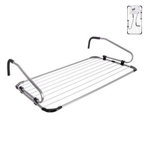 Závěsný sušák na prádlo ve stříbrné barvě 10, 5 m – Orion obraz