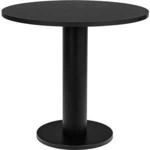 Kulatý jídelní stůl s deskou v dubovém dekoru ø 80 cm Sool – noo.ma obraz