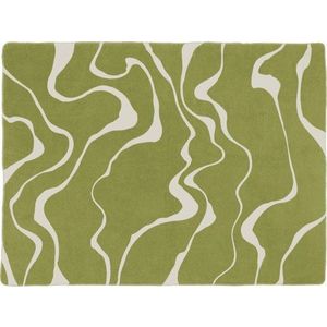 Zelená/krémová deka 150x200 cm Felu – noo.ma obraz
