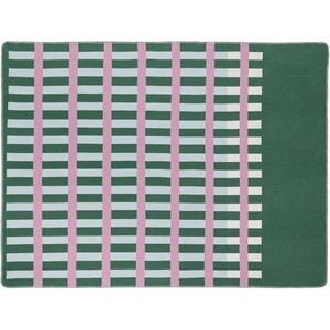 Zelená/růžová deka 160x200 cm Onu – noo.ma obraz