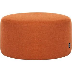 Vlněný taburet v terakotové barvě Folk – noo.ma obraz