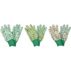 Sada 3 zahradních rukavic Esschert Design Plaque Rose obraz