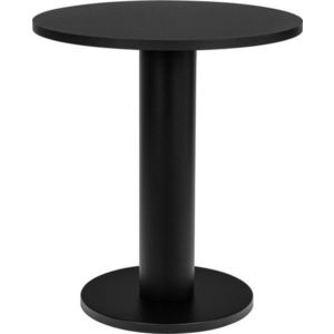 Kulatý jídelní stůl s deskou v dubovém dekoru ø 65 cm Sool – noo.ma obraz