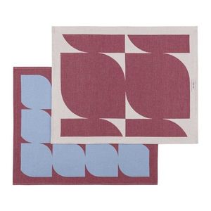 Bavlněné utěrky v sadě 2 ks 50x63 cm Abi – noo.ma obraz