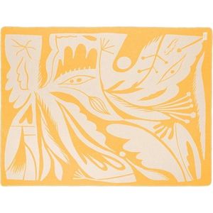 Žlutá deka 165x200 cm Lino – noo.ma obraz