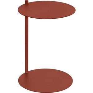 Ocelový kulatý odkládací stolek 41x40 cm Ande – noo.ma obraz