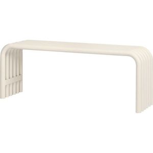 Béžová kovová zahradní lavice Nokk – noo.ma obraz